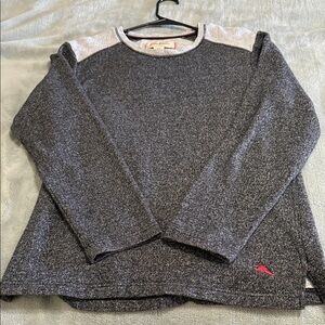 Tommy Bahama Charcoal and Heather Gray Pullover: EXCELLENT CONDITION